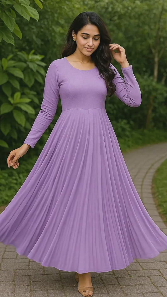 Women Gown Suit and Dupatta Set