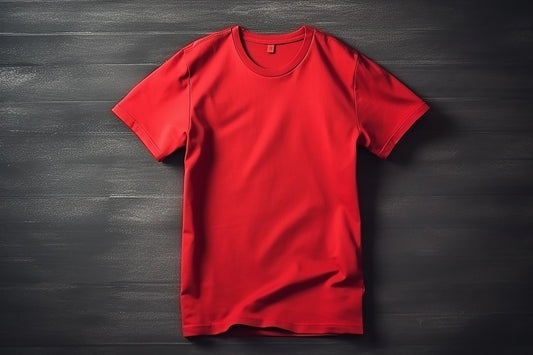 Red T shirt for men