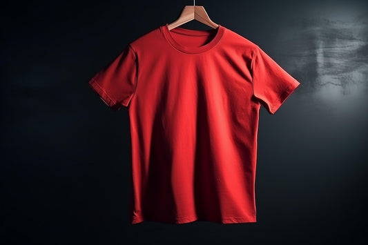 Red T shirt for men